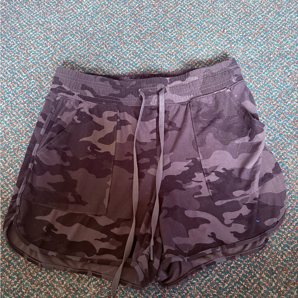 Camo Print Women's Shorts